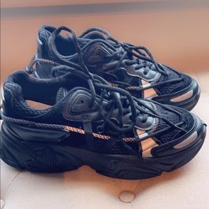 Fashion chunky heel sneakers